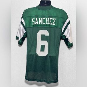Reebok NFL New York Jets Mark Sanchez Football Jersey #6 Adult Medium